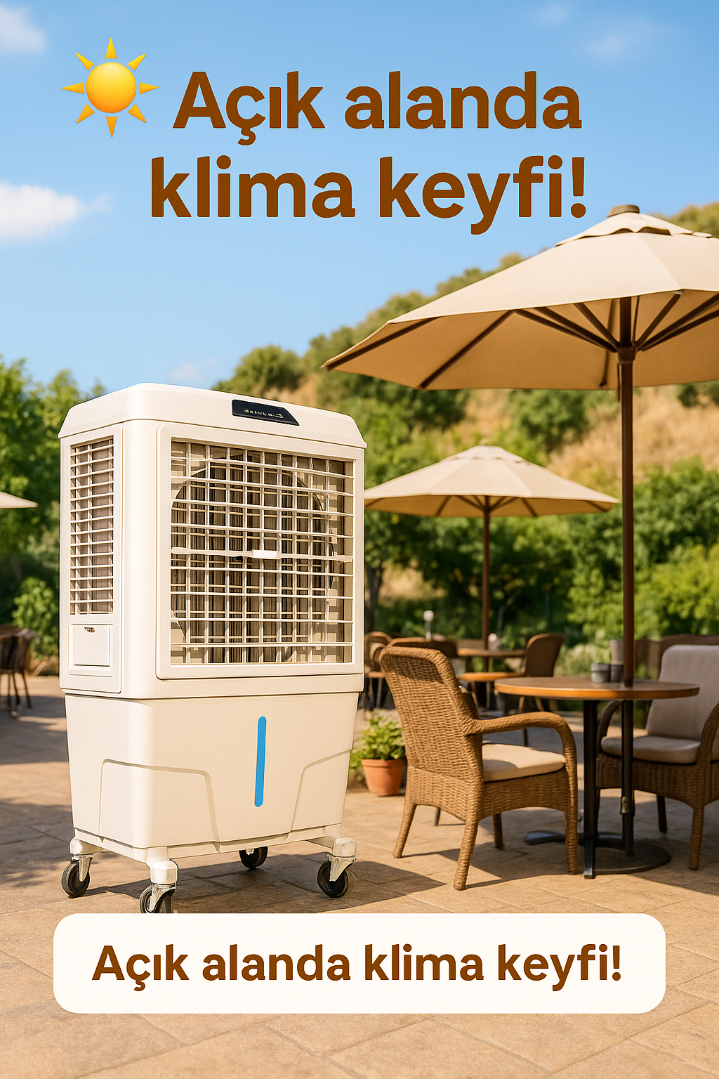 Springday S80 Mobil Sulu Açık Alan Kliması