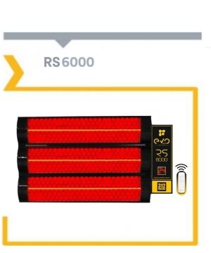 Evo RS 6000 Endüstriyel İnfrared Isıtıcı Dijital Göstergeli-Kumandalı