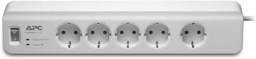 Schneider APC PM5-GR 918 Joule Anahtarlı 5'li 1.8 m Akım Korumalı Priz ÜCRETSİZ KARGO