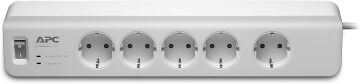 Schneider APC PM5-GR 918 Joule Anahtarlı 5'li 1.8 m Akım Korumalı Priz ÜCRETSİZ KARGO