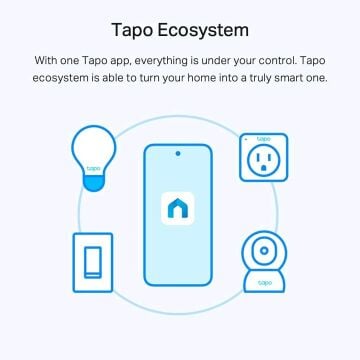 Tapo TP-LINK L510E AYARLANABİLİR IŞIK SEVİYELİ AKILLI WI-FI LED AMPUL 2700K Warm White ÜCRETSİZ KARGO